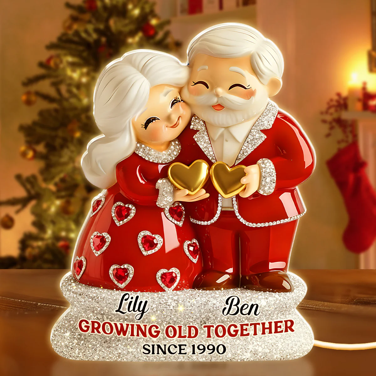 Growing Old Together - Personalized Light Box