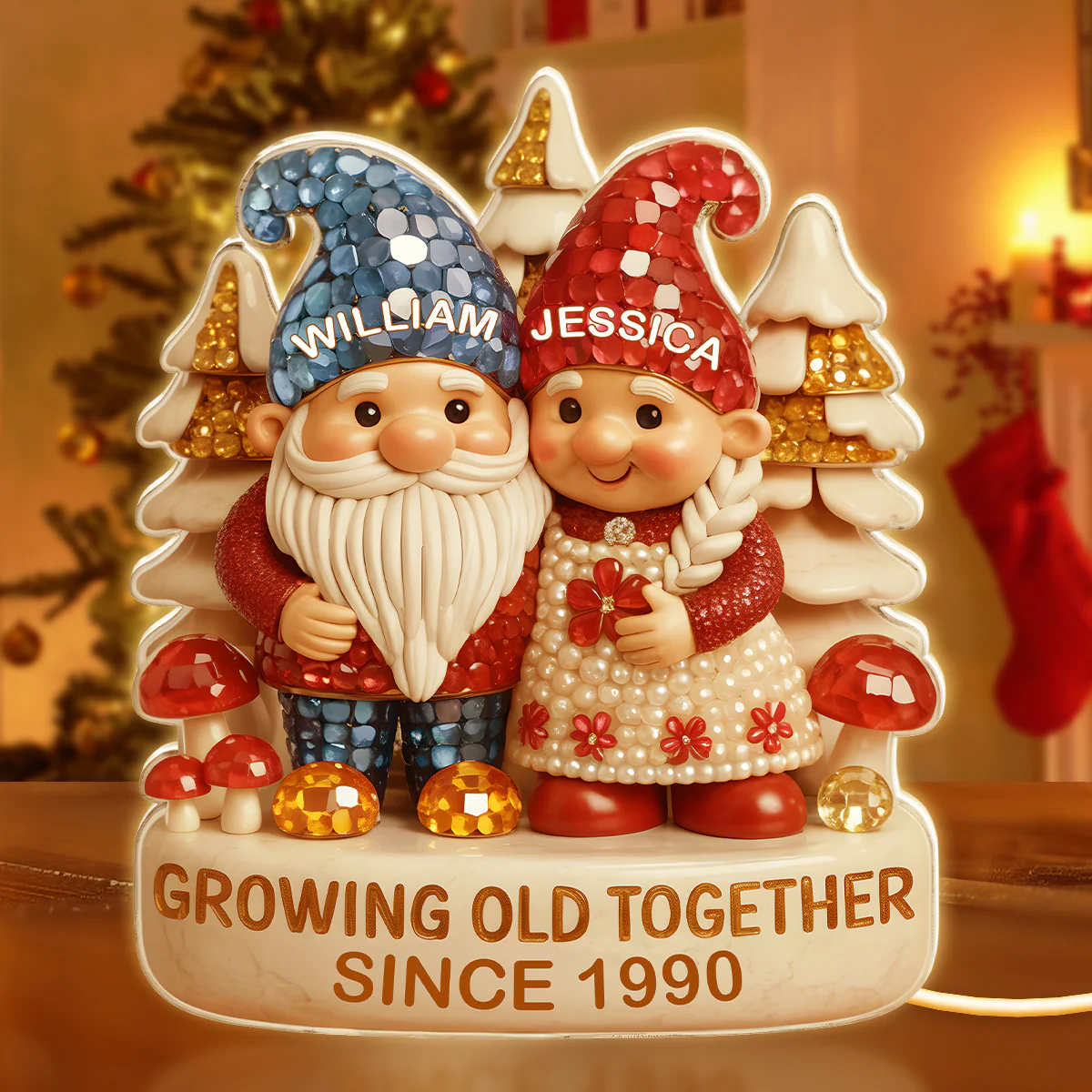 Growing Old Together - Personalized Light Box