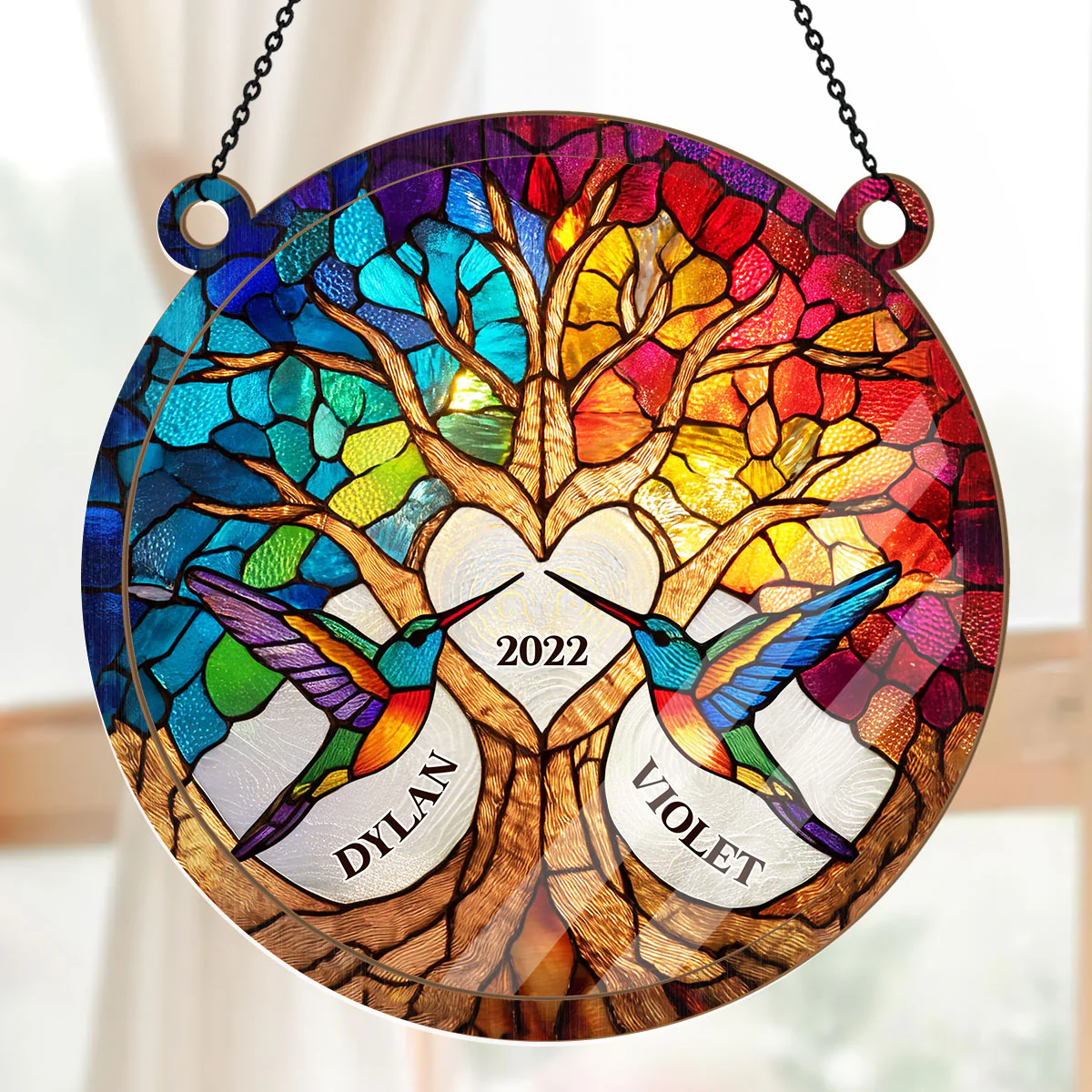 Halo Of Harmony - Personalized Window Hanging Suncatcher - Image 5