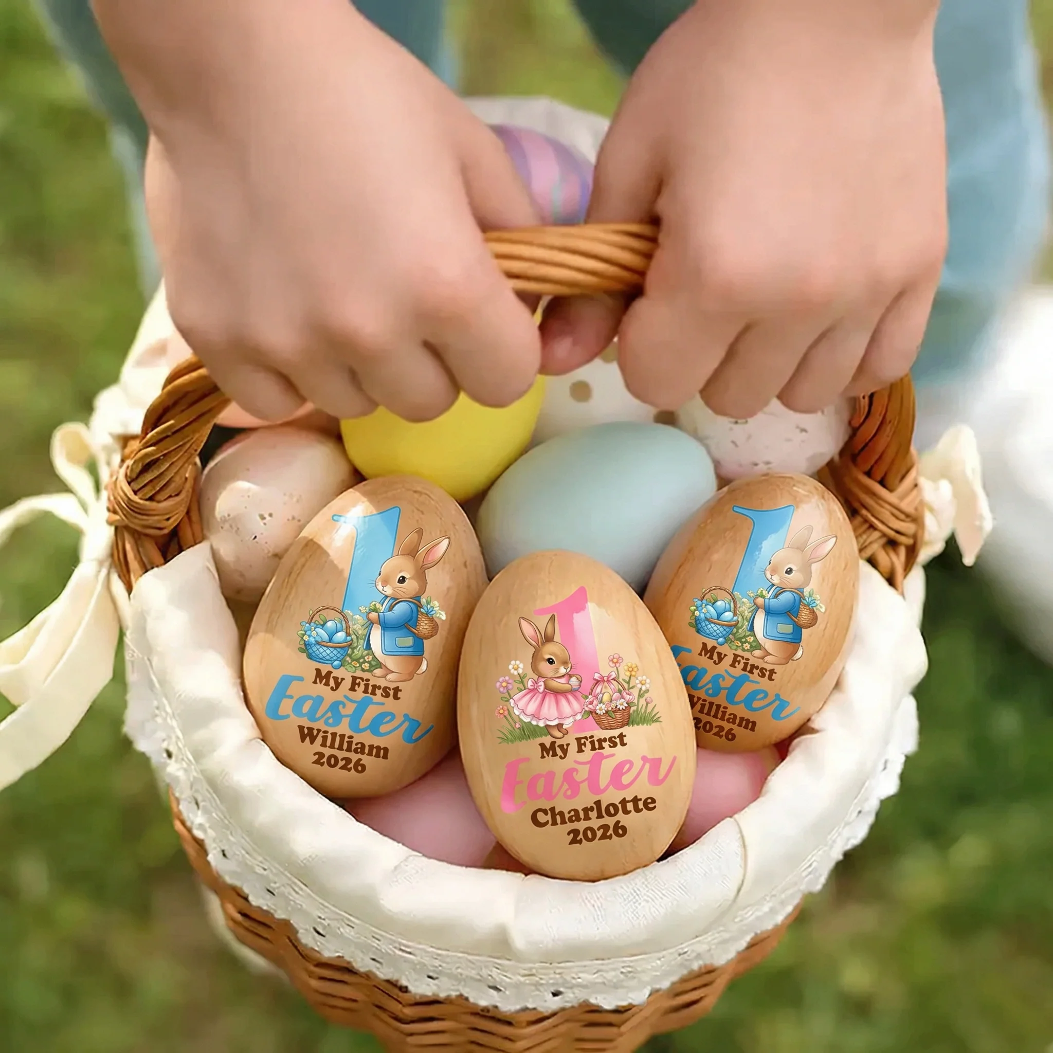 Happy Easter - Personalized Musical Easter Egg Shaker - Image 4