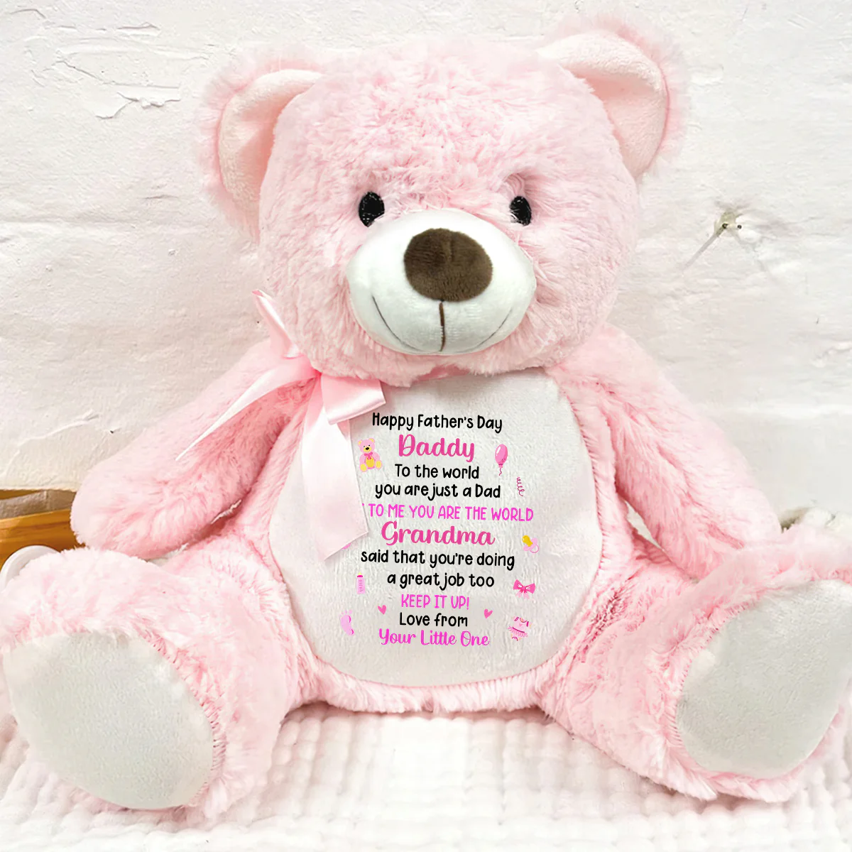 Happy Father’s Day - Personalized Teddy Bear - Image 7