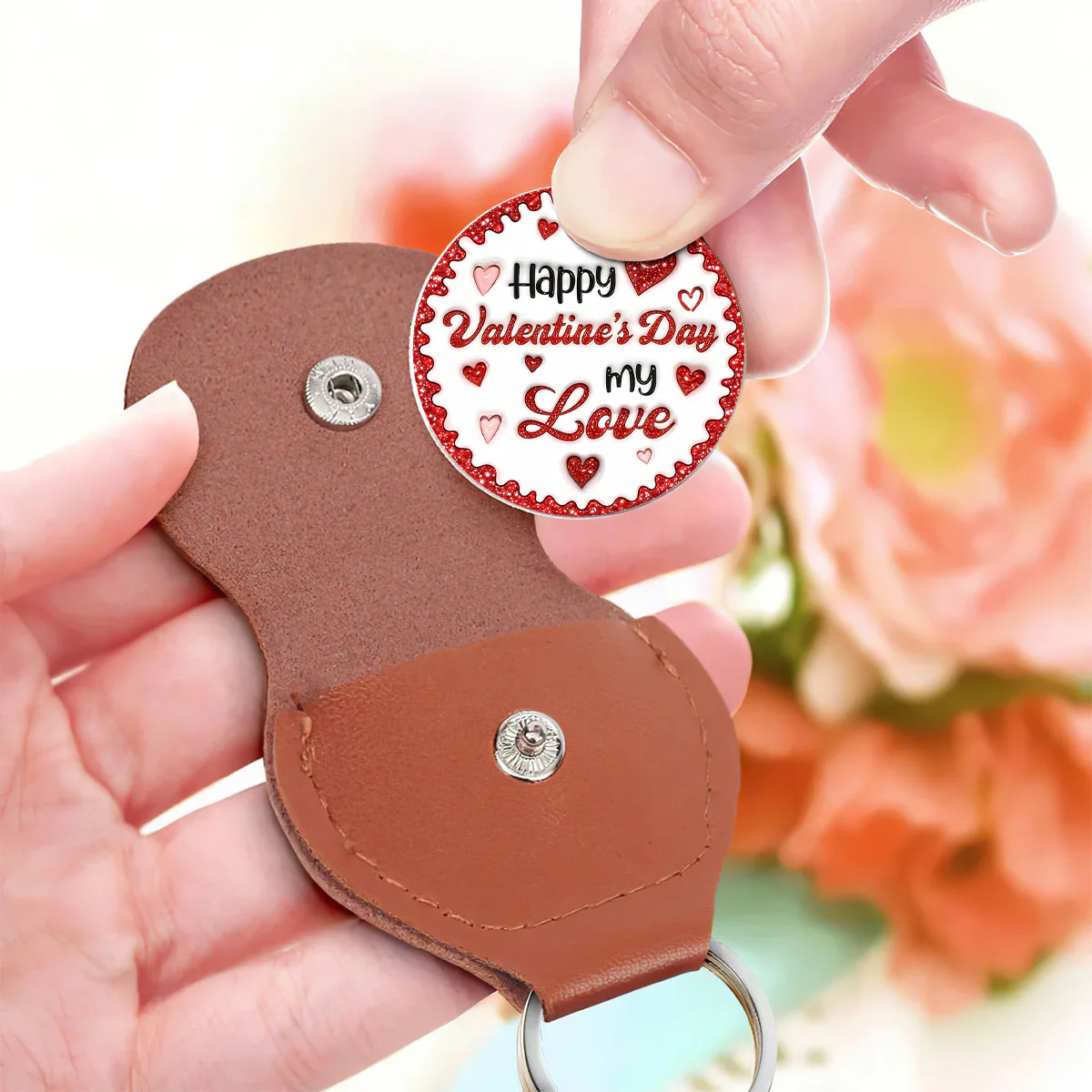 Happy Valentine’s Day My Love - Personalized Pocket Hug - Image 3