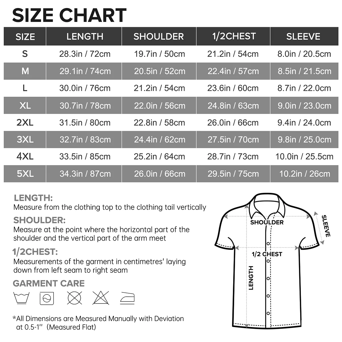 Hawaiian Shirt Mango Pineaplle Banana Watermelon - Personalized Hawaiian Shirt - Image 6
