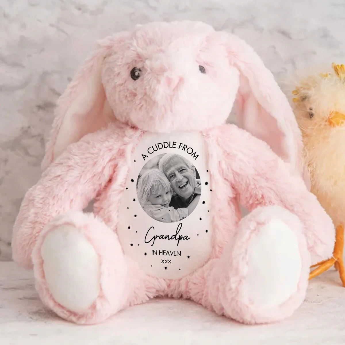 Heavenly Cuddle - Personalized Stuffed Bunny - Image 7