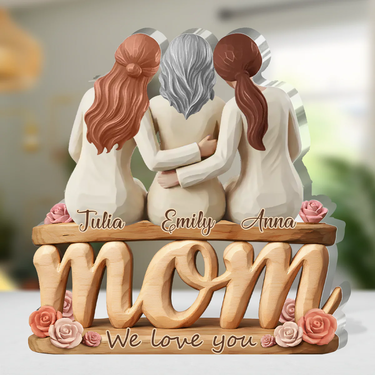 Held By Closeness - Personalized Custom Shaped Acrylic Plaque - Image 4
