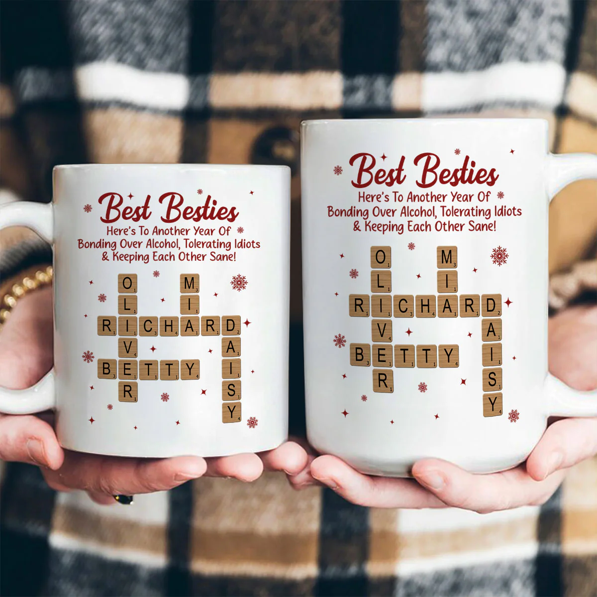 Here’s to Another Year - Personalized Ceramic Coffee Mug - Image 4