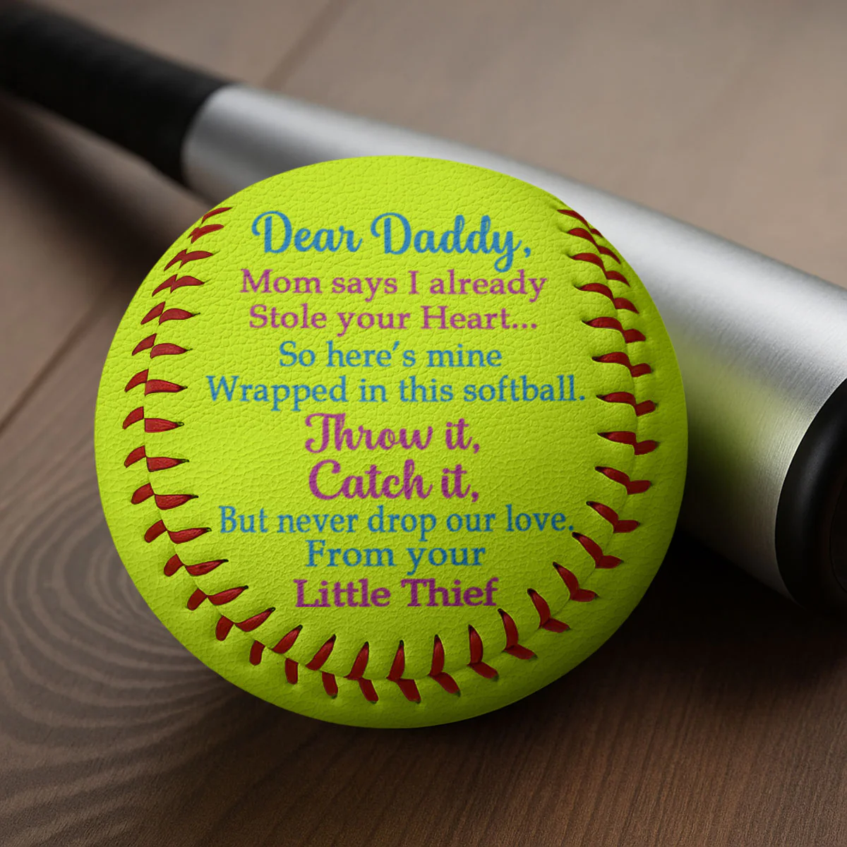 I Already Stole Your Heart - Personalized Baseball & Softball - Image 3