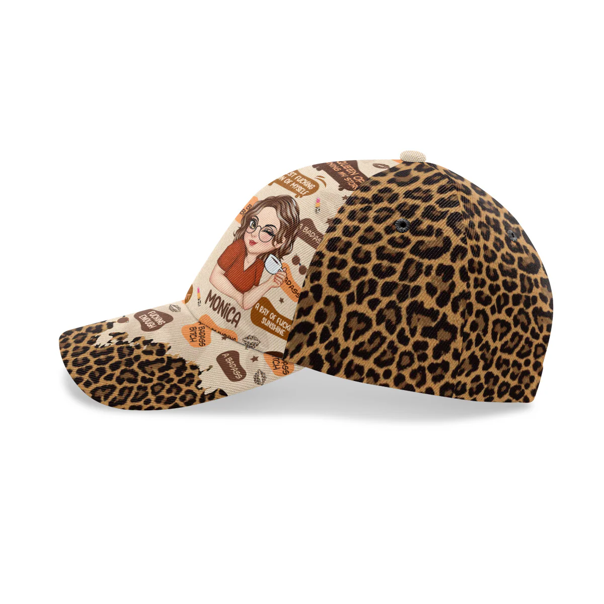 I Am A Badass - Personalized Classic Cap - Image 3