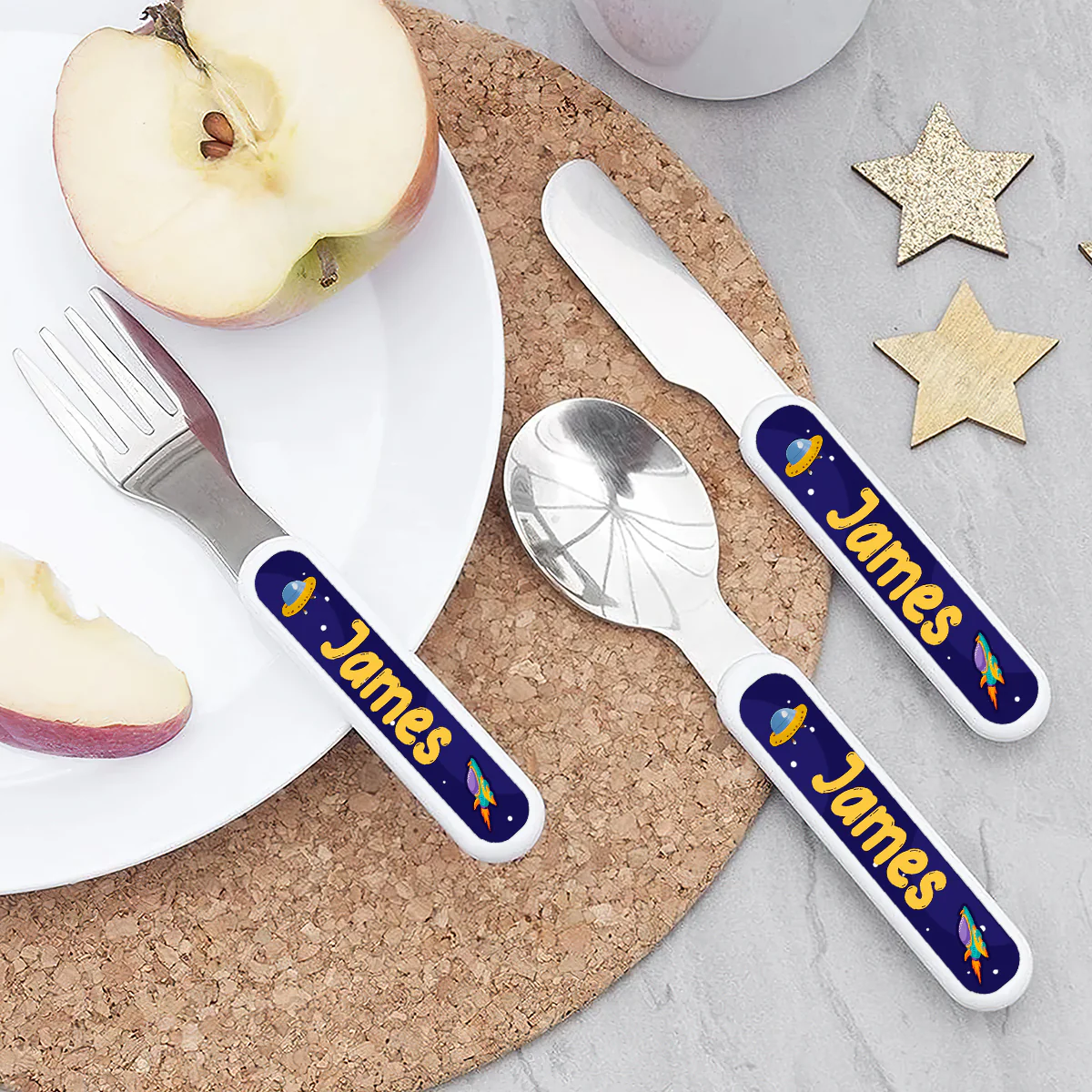 I Am A Child Of God - Personalized Cutlery Set - Image 6