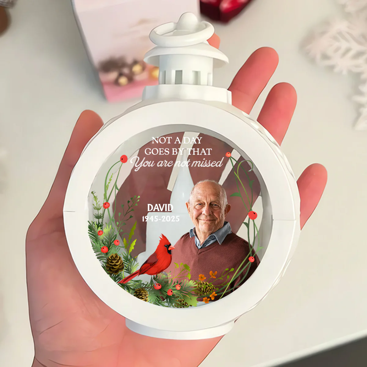 I Am Always With You - Personalized Lantern Night Light - Image 4