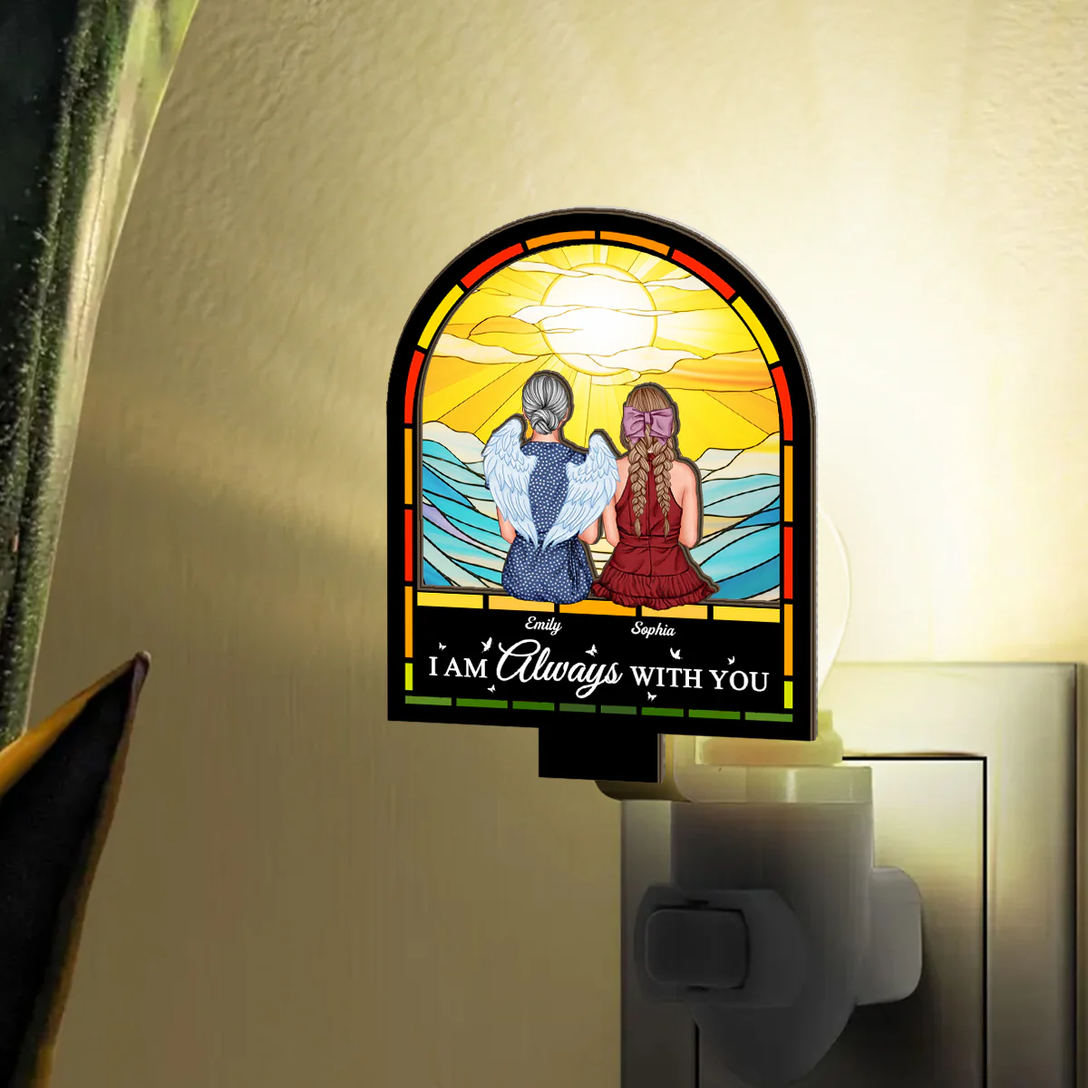 I Am Always With You - Personalized Plug-in Night Light - Image 3