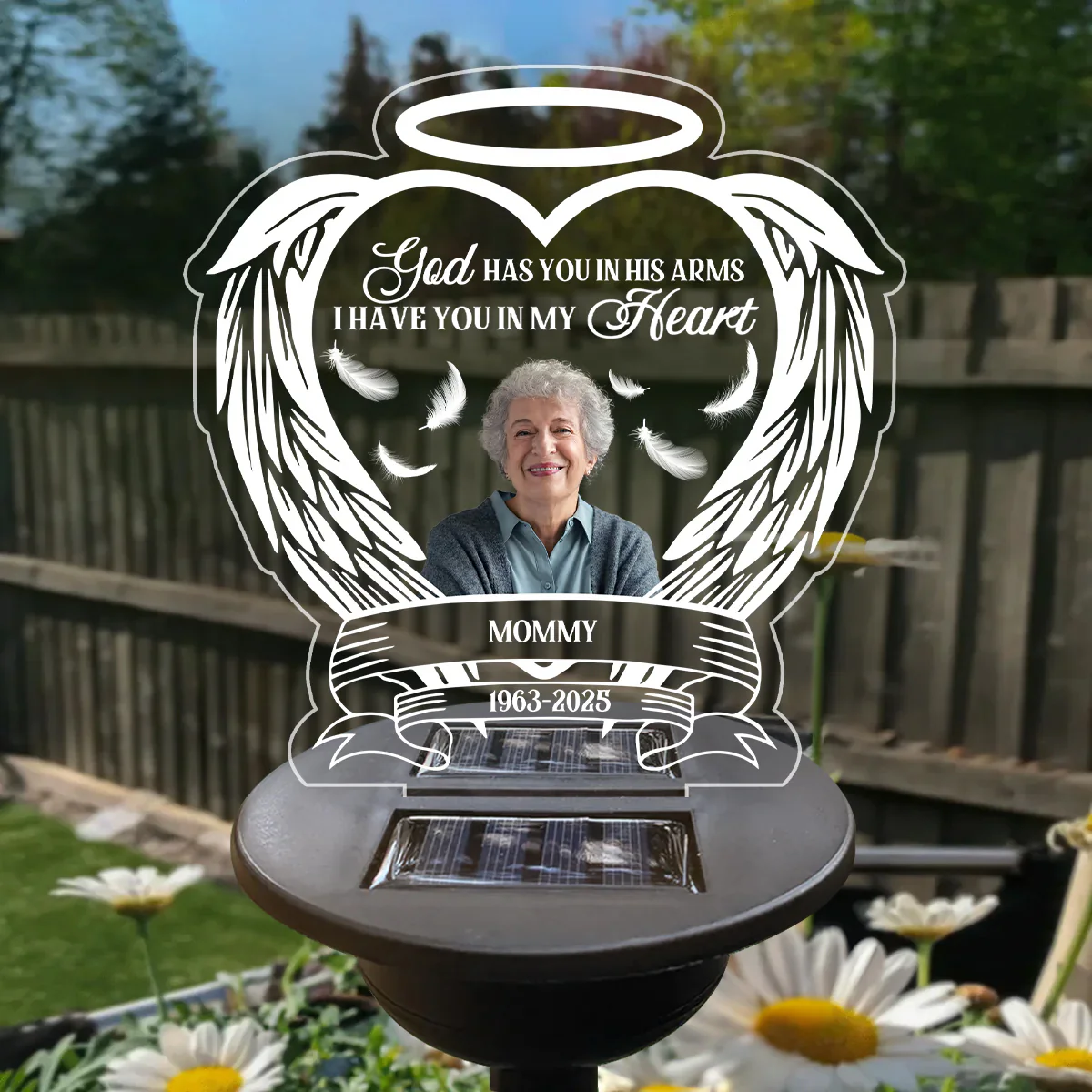 I Am Always With You - Personalized Solar Light - Image 3