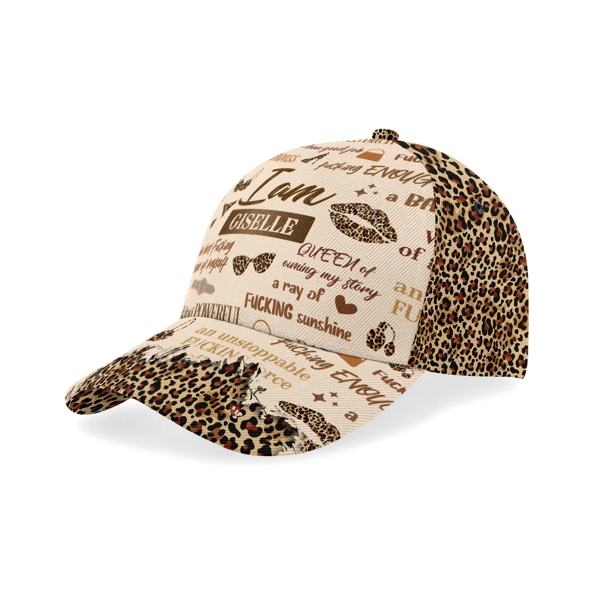 I Am Badass - Personalized Classic Cap - Image 2