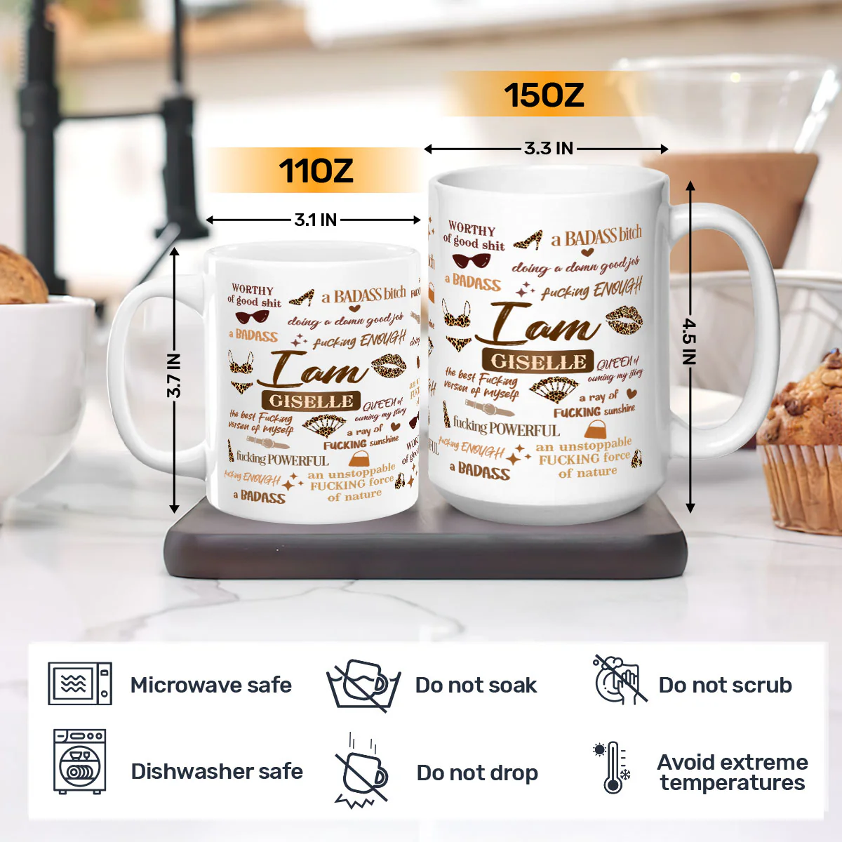 I Am - Personalized Mug - Image 3