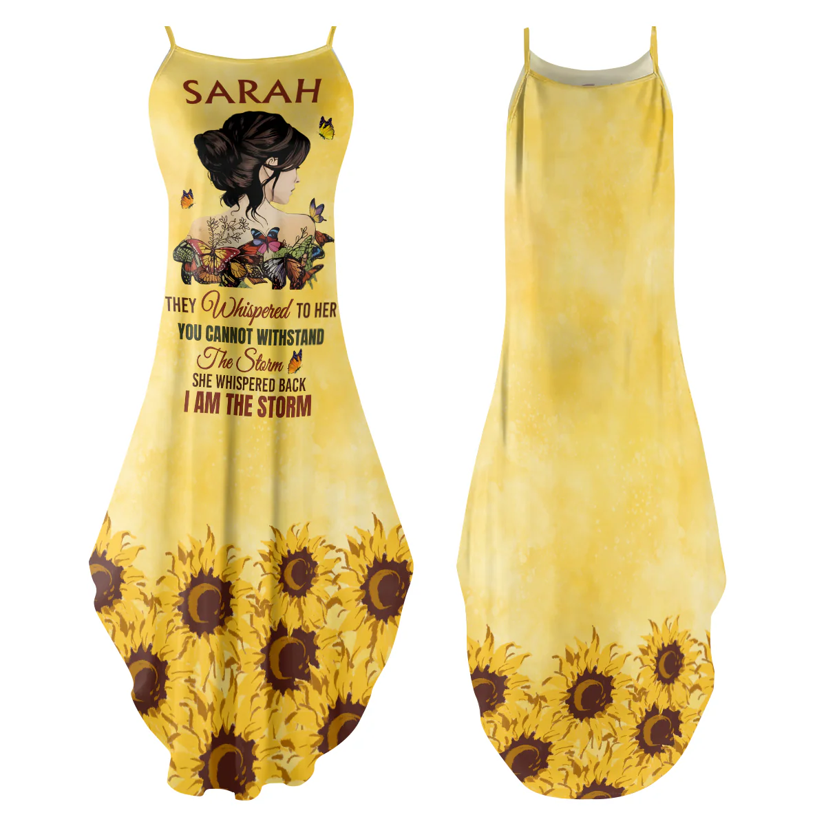 I Am The Storm - Personalized Maxi Dress - Image 2