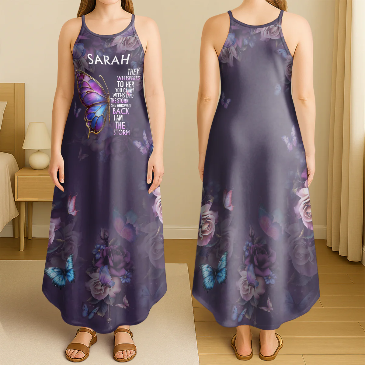 I Am The Storm - Personalized Maxi Dress