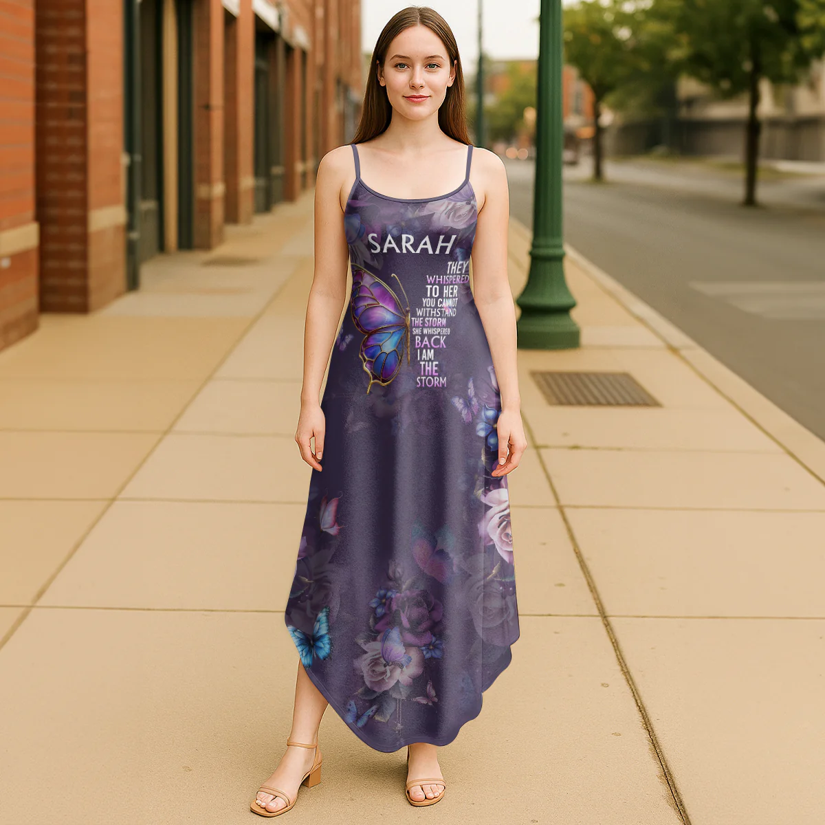 I Am The Storm - Personalized Maxi Dress - Image 5
