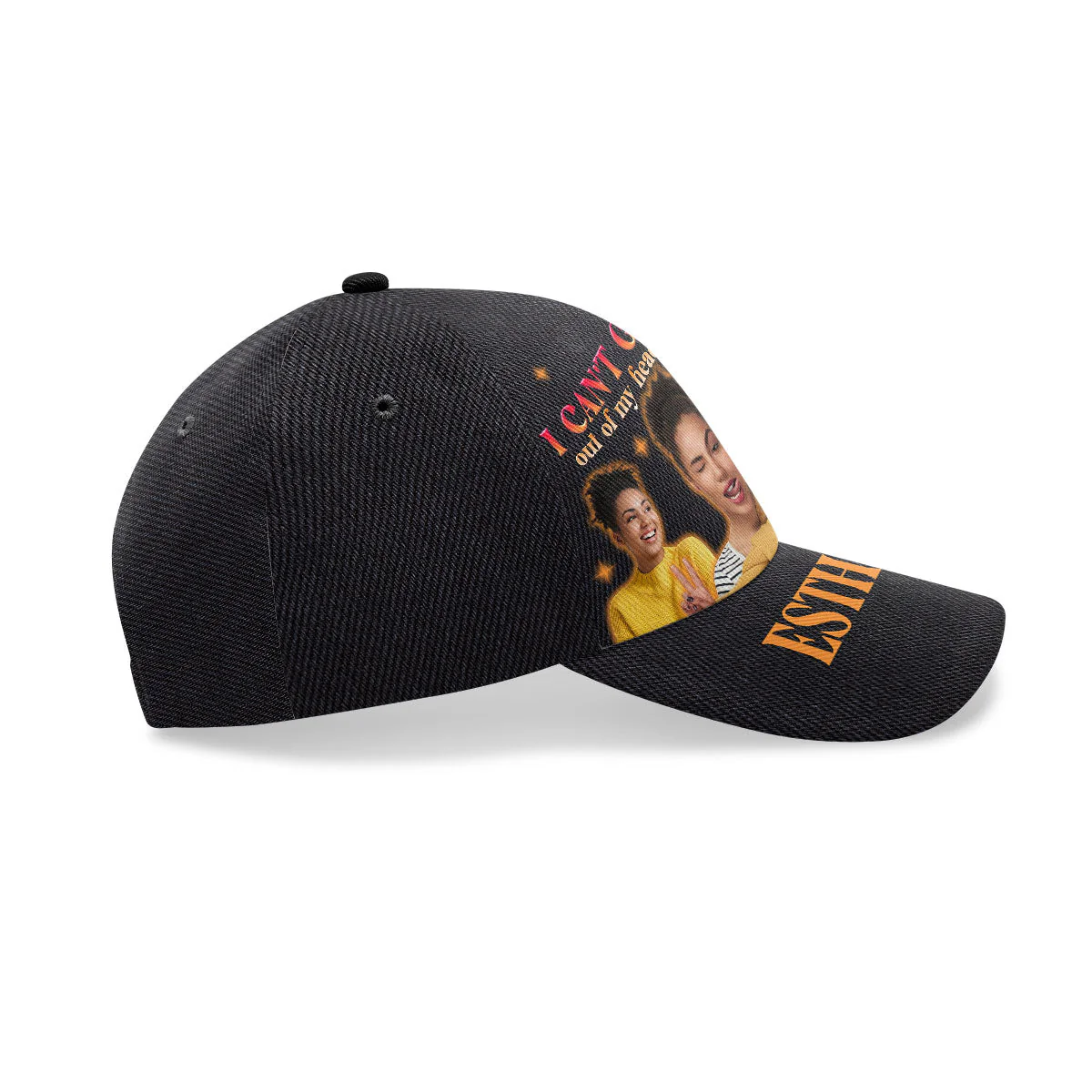 I Can't Get Her Out Of My Head - Personalized Classic Cap - Image 4