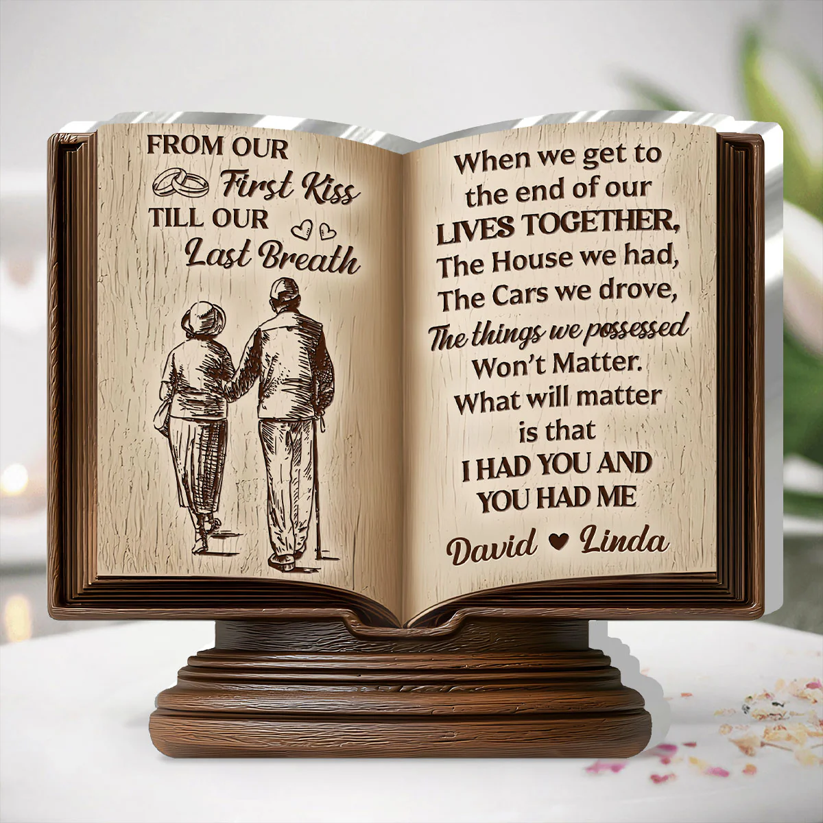 I Had You, You Had Me That’s All We Ever Needed - Personalized Custom Shaped Squared Acrylic Plaque