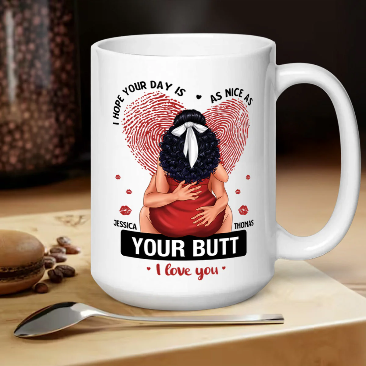 I Hope Your Day Is Nice - Personalized Mug - Image 5