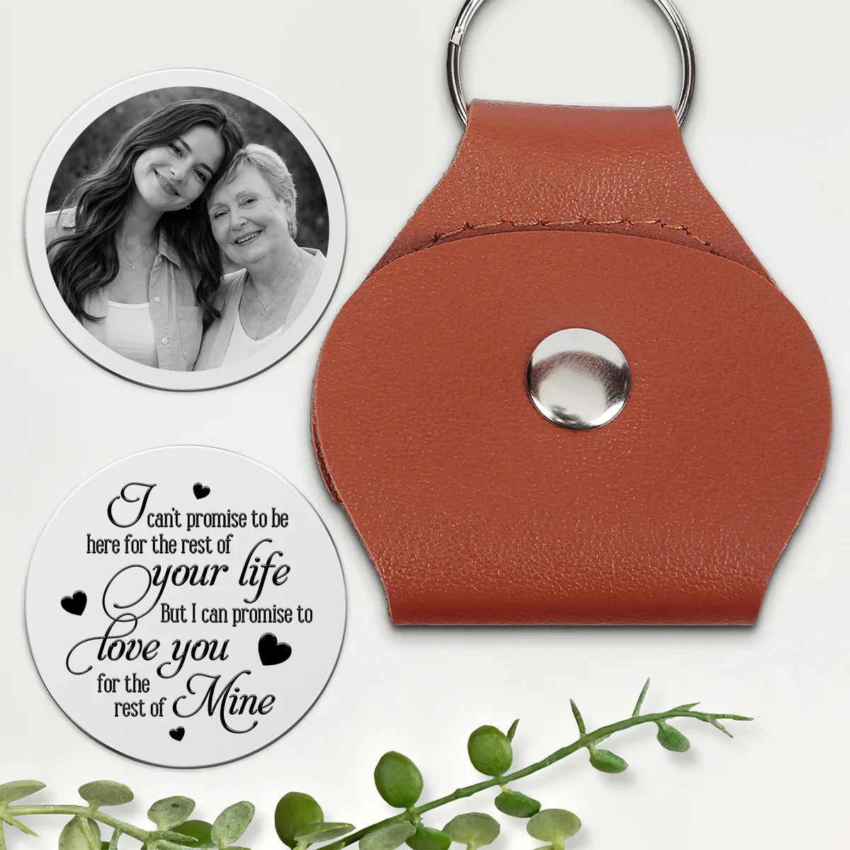 I’ll Love You For The Rest Of Mine - Personalized Pocket Hug