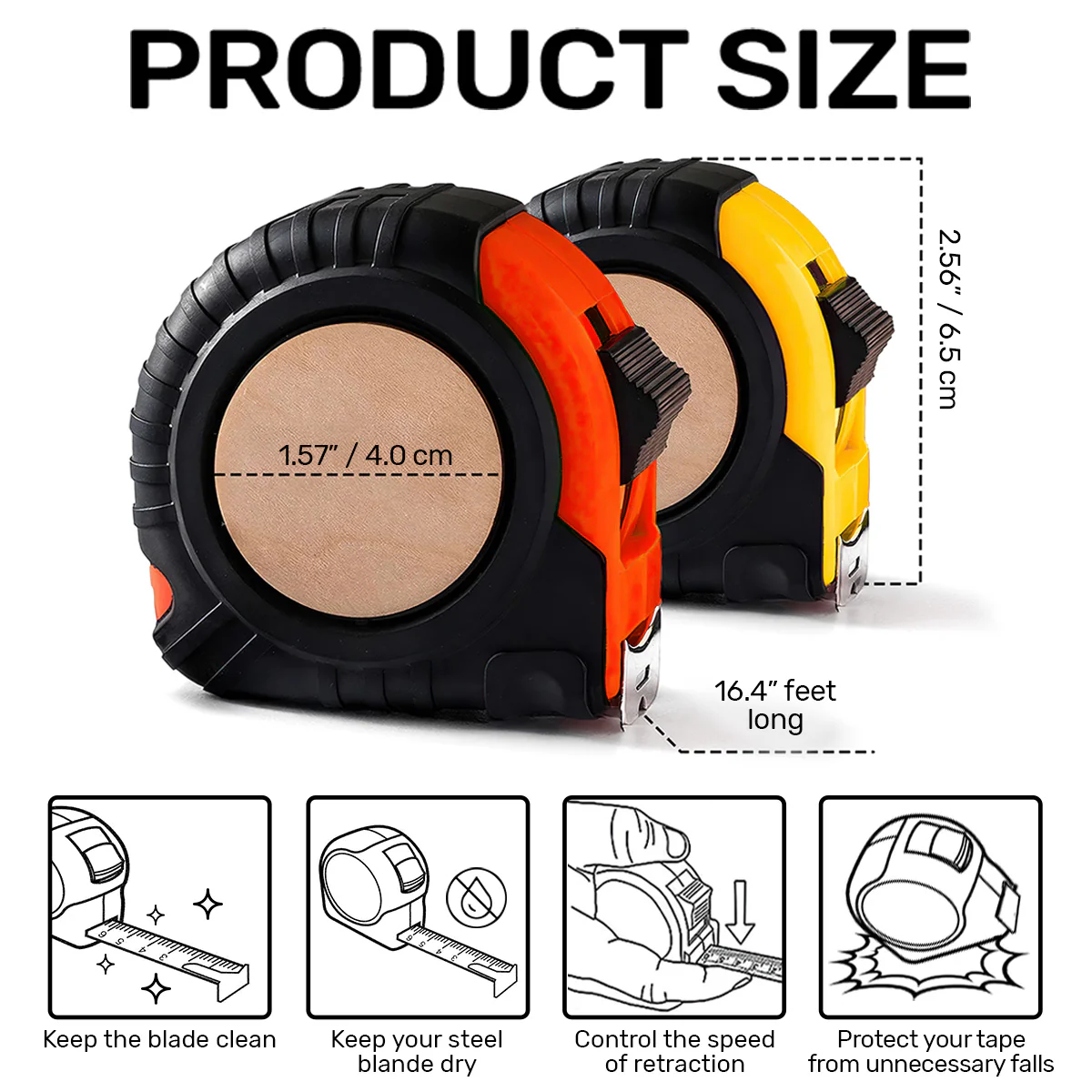 I Love Every Inch Of You - Personalized Tape Measure - Image 6