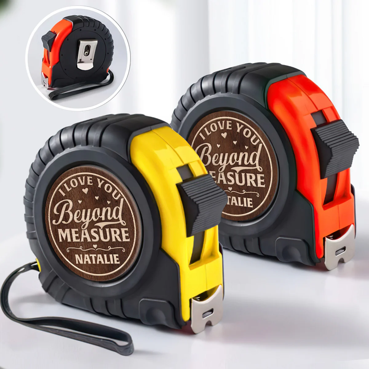 I Love You Beyond Measure - Personalized Tape Measure - Image 3