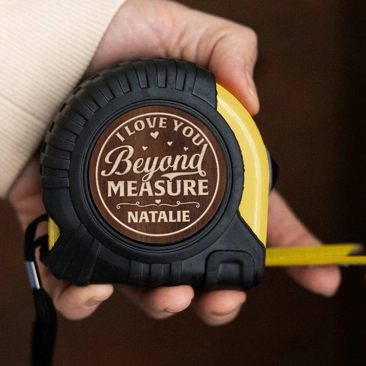 I Love You Beyond Measure - Personalized Tape Measure - Image 4