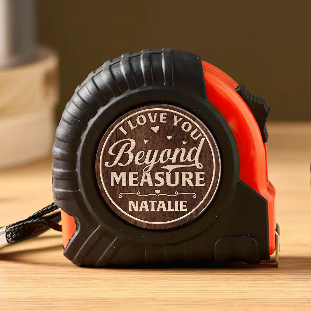 I Love You Beyond Measure - Personalized Tape Measure - Image 5