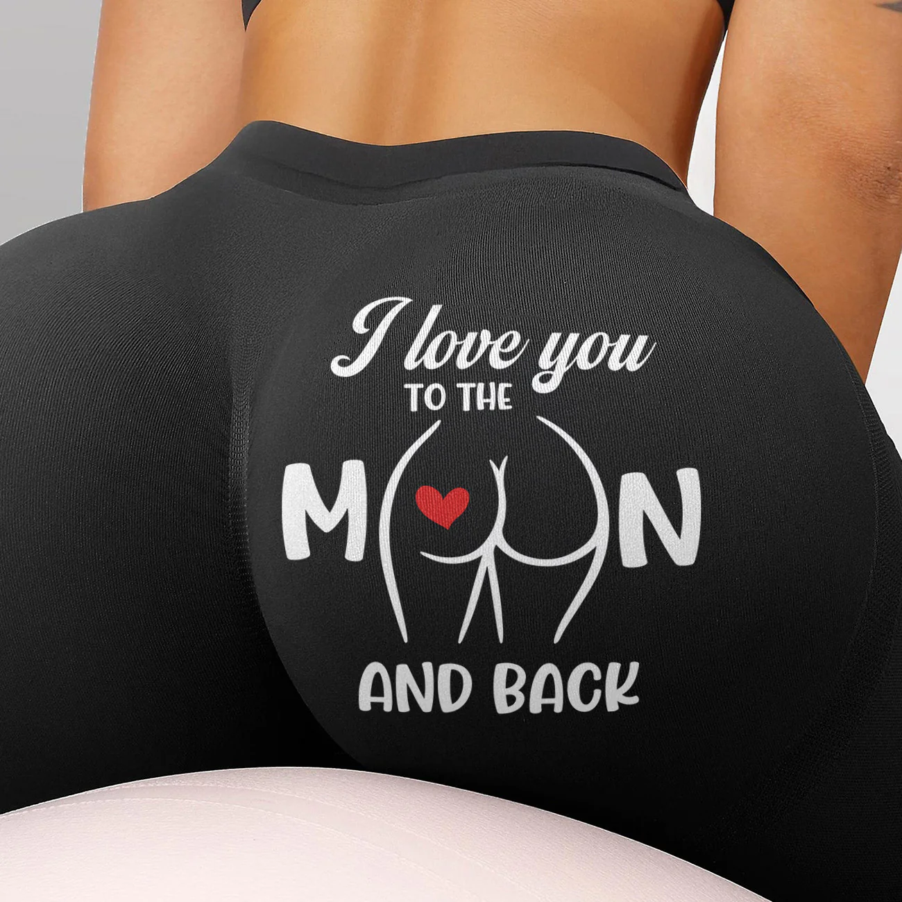 I Love You To The Moon And Back - Personalized Leggings