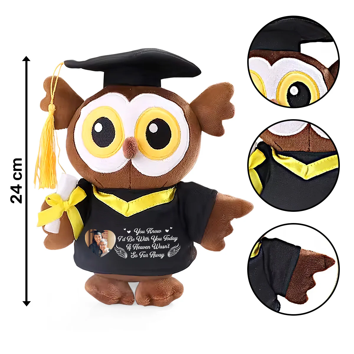I'm Always With You - Personalized Graduation Owl - Image 6