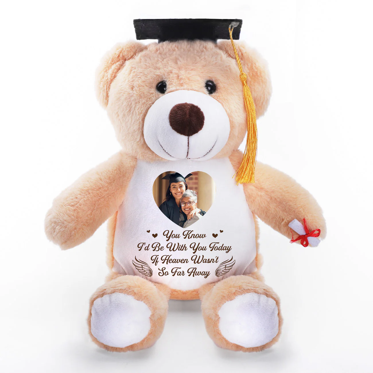 I'm Always With You - Personalized Graduation Teddy Bear