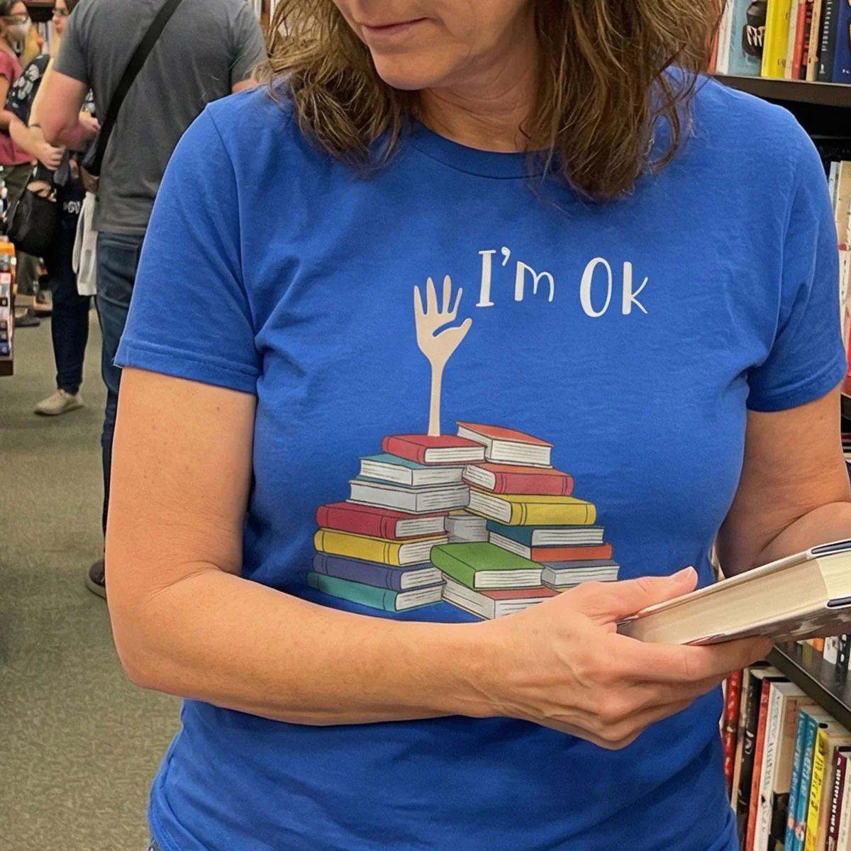 I'm OK - Personalized 2D Unisex T-shirt - Image 3
