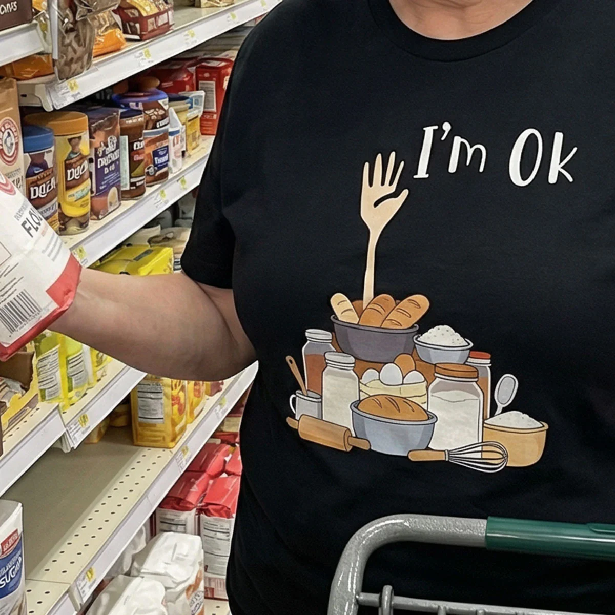 I'm OK - Personalized 2D Unisex T-shirt - Image 5