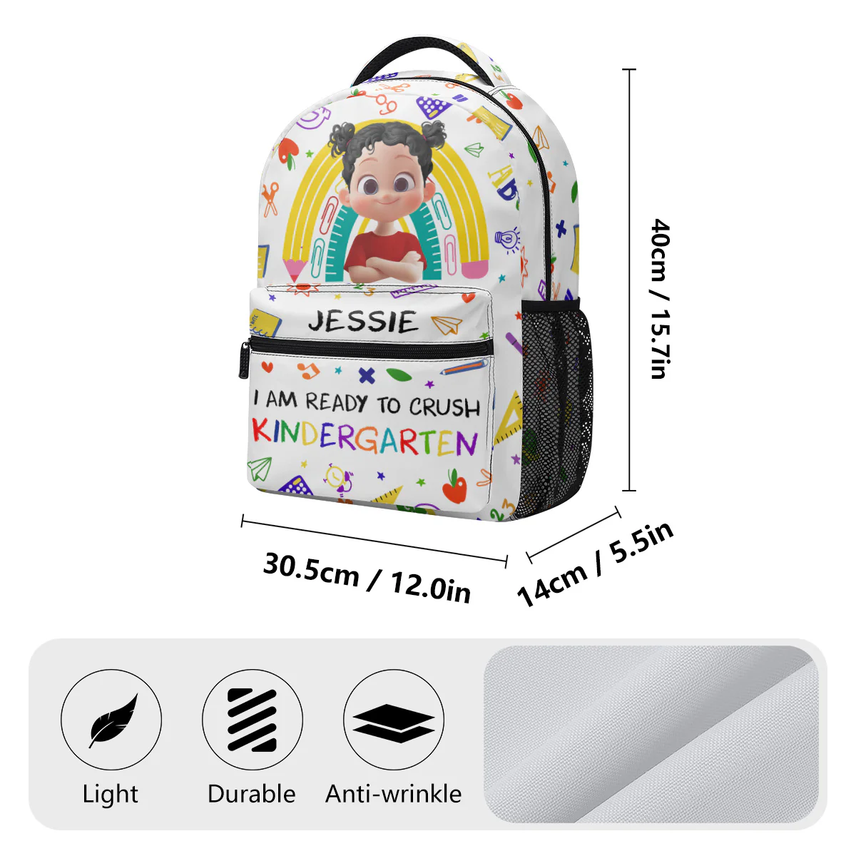 I'm Ready To Crush - Personalized Backpack - Image 8