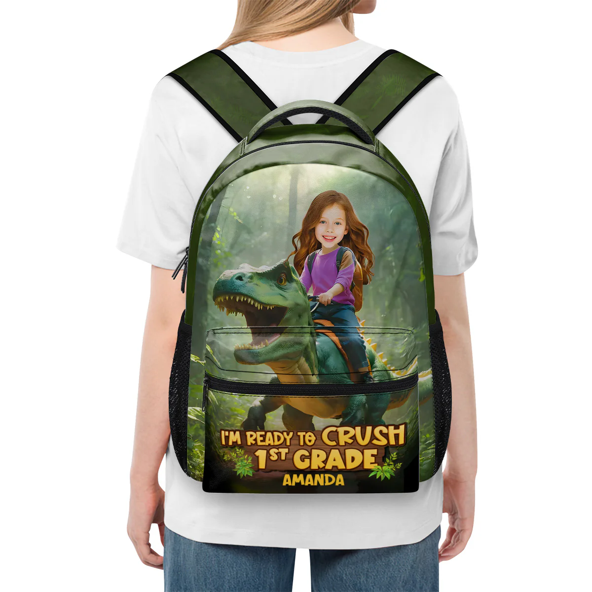 I’m Ready To Crush - Personalized Backpack - Image 4