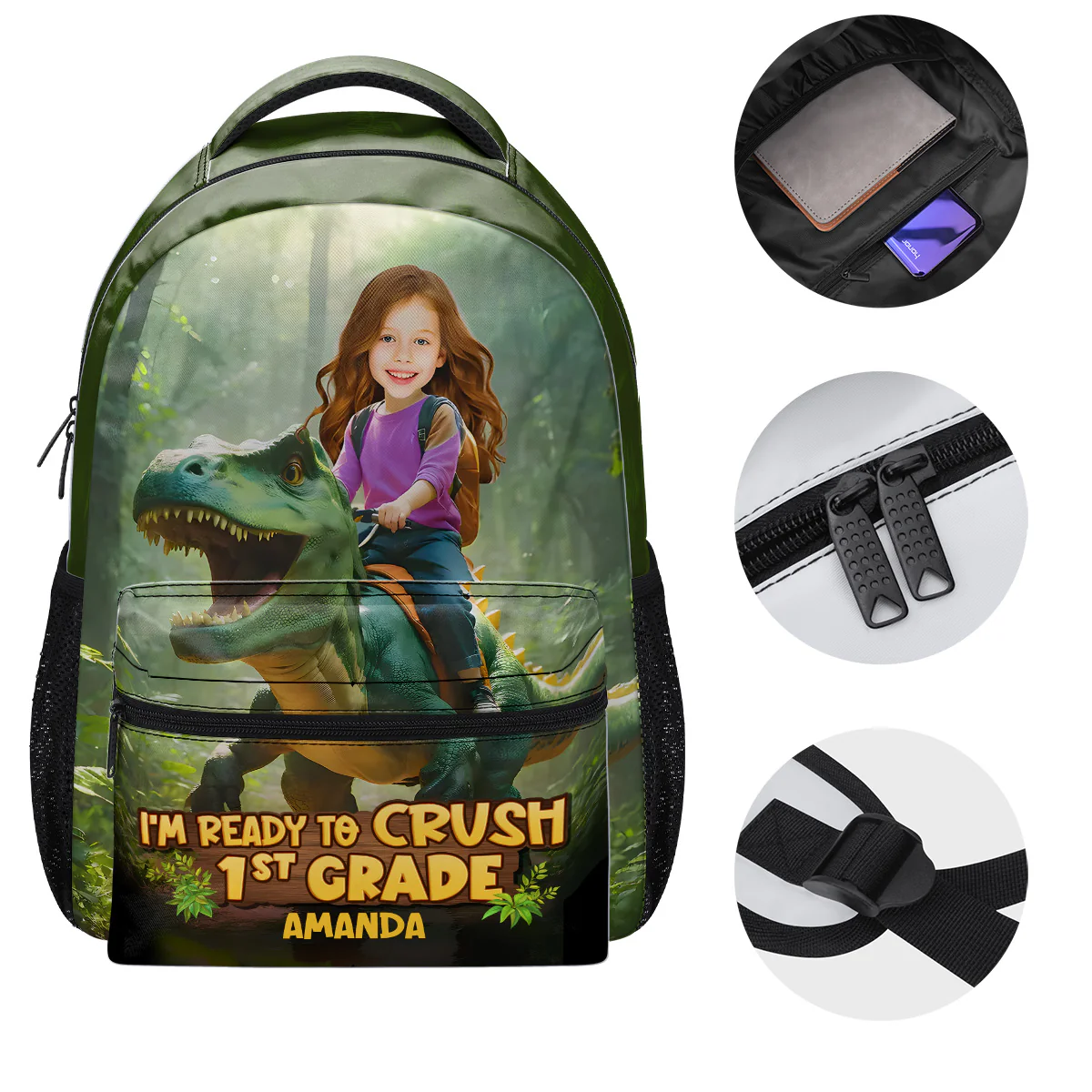 I’m Ready To Crush - Personalized Backpack - Image 7