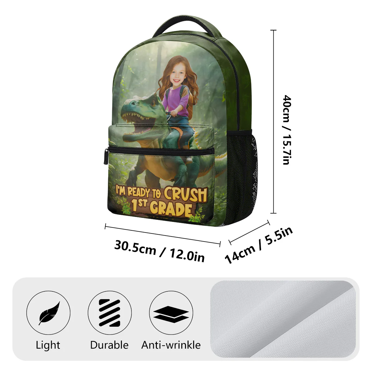 I’m Ready To Crush - Personalized Backpack - Image 8