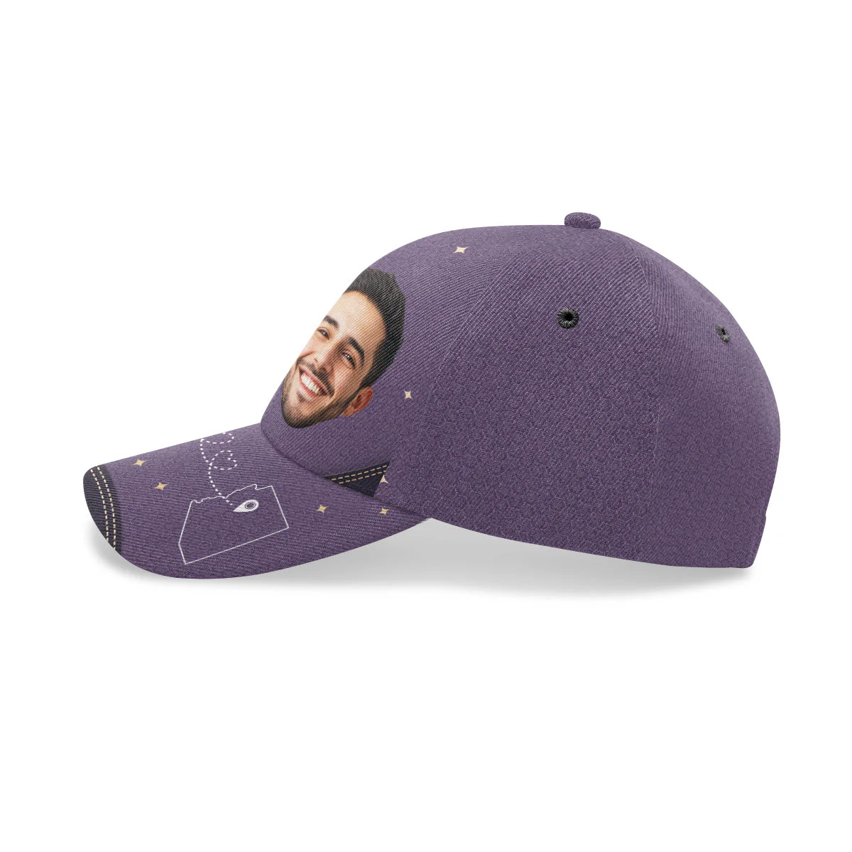 I Miss Your Face - Personalized Classic Cap - Image 4