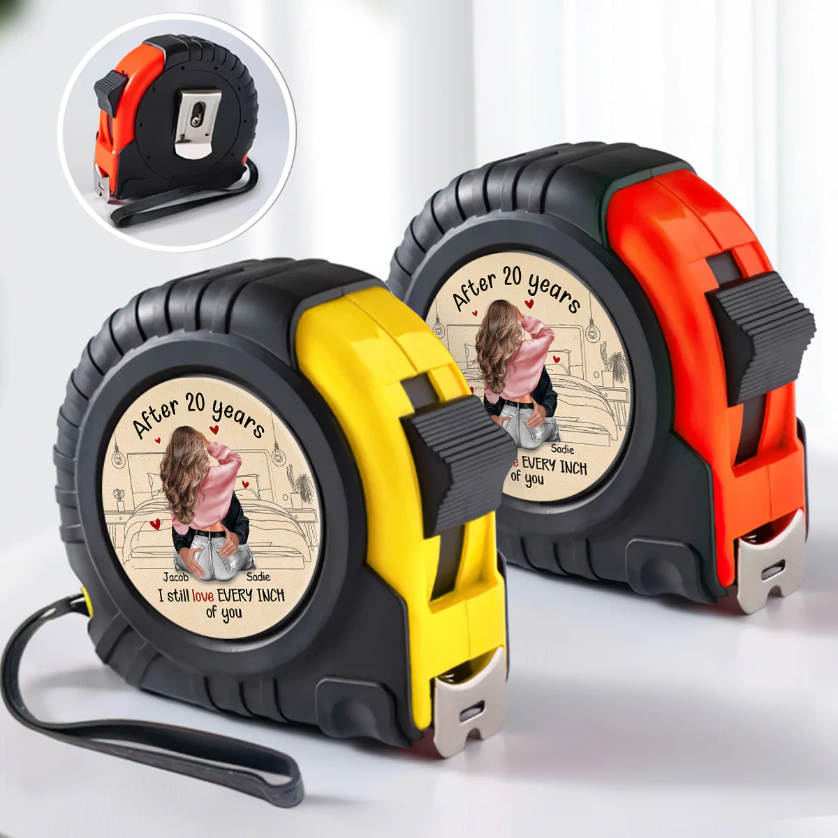 I Still Love Every Inch Of You - Personalized Tape Measure - Image 3