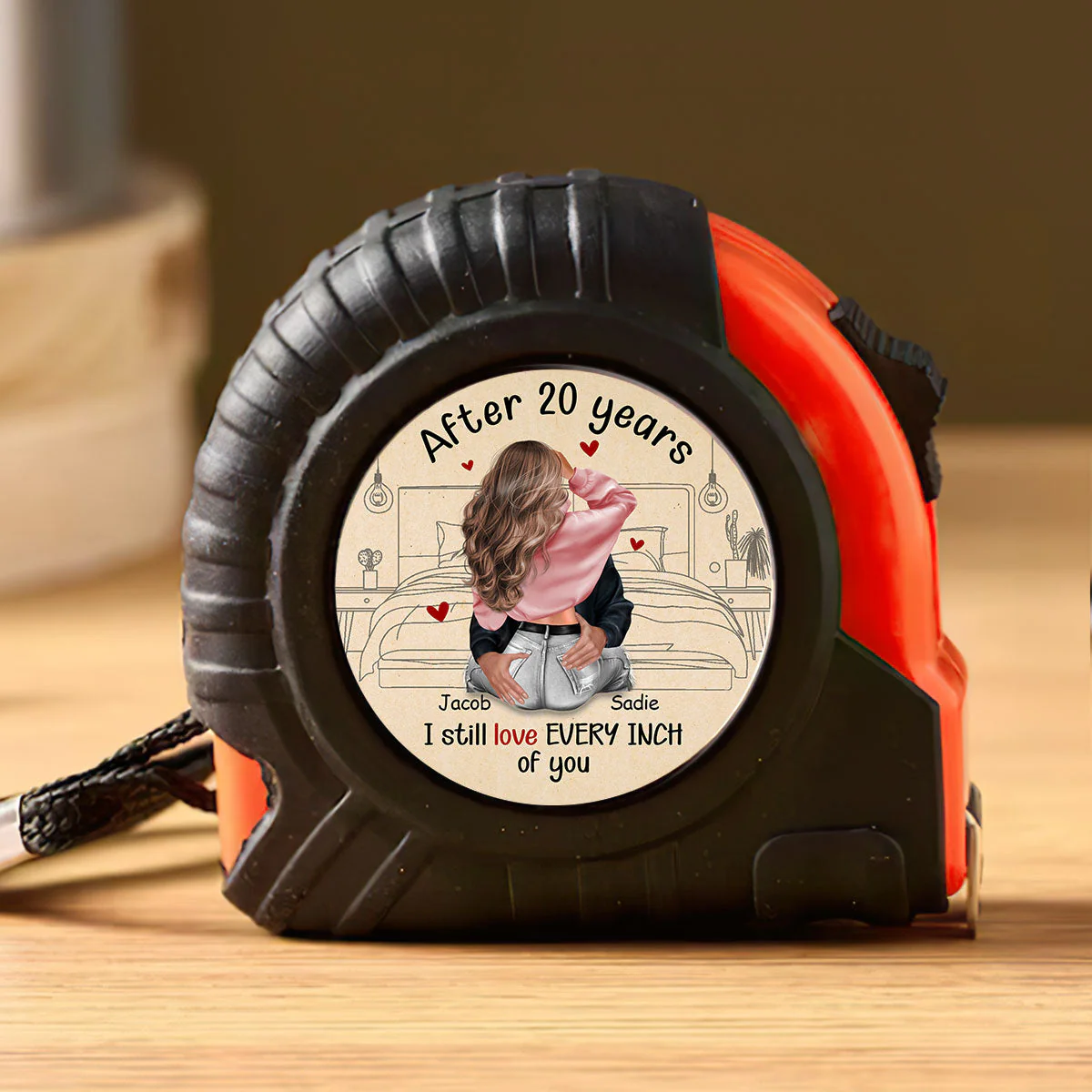 I Still Love Every Inch Of You - Personalized Tape Measure - Image 5