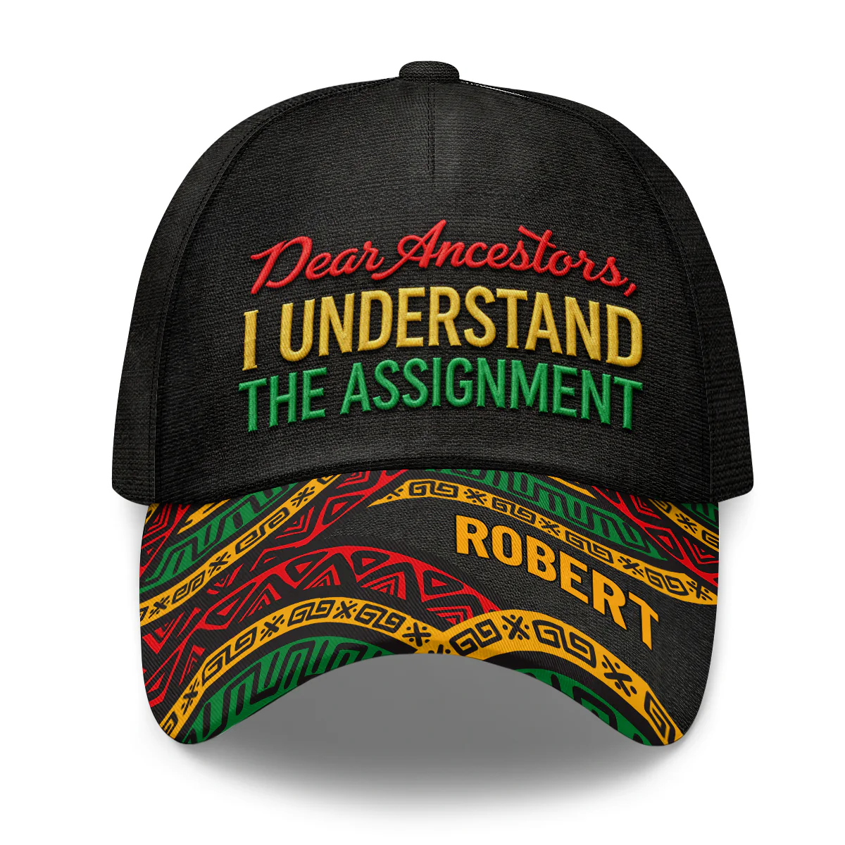 I Understand The Assignment - Personalized Classic Cap - Image 3