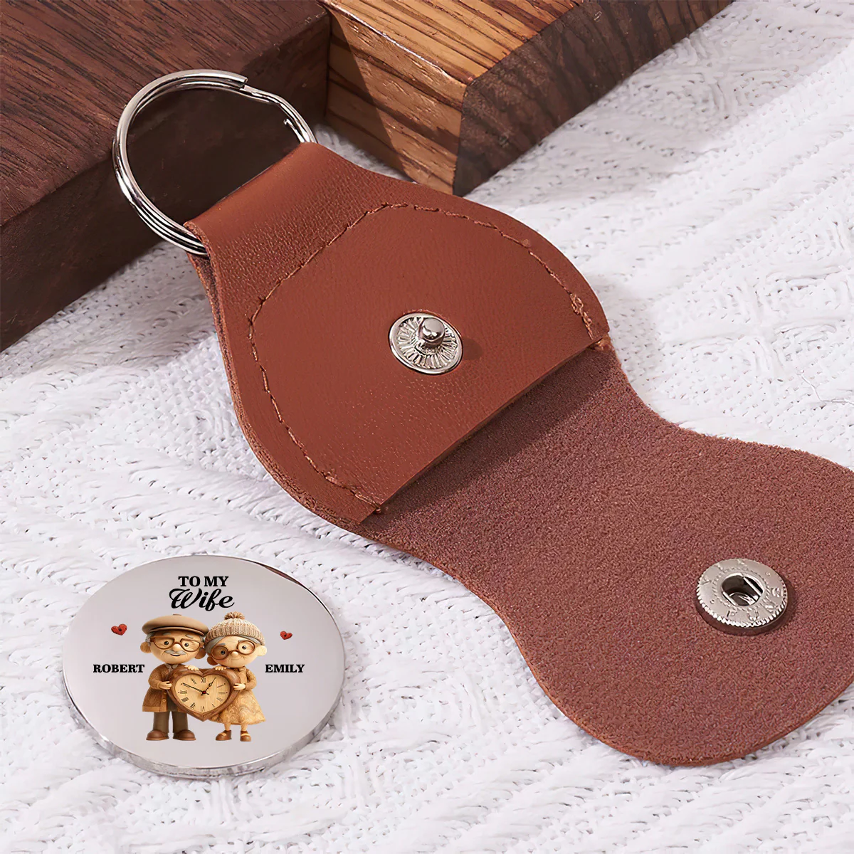 I Wish I Could Turn Back The Clock - Personalized Pocket Hug - Image 2