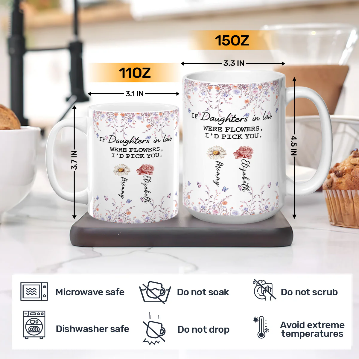 I'd Pick You - Personalized Mug - Image 3