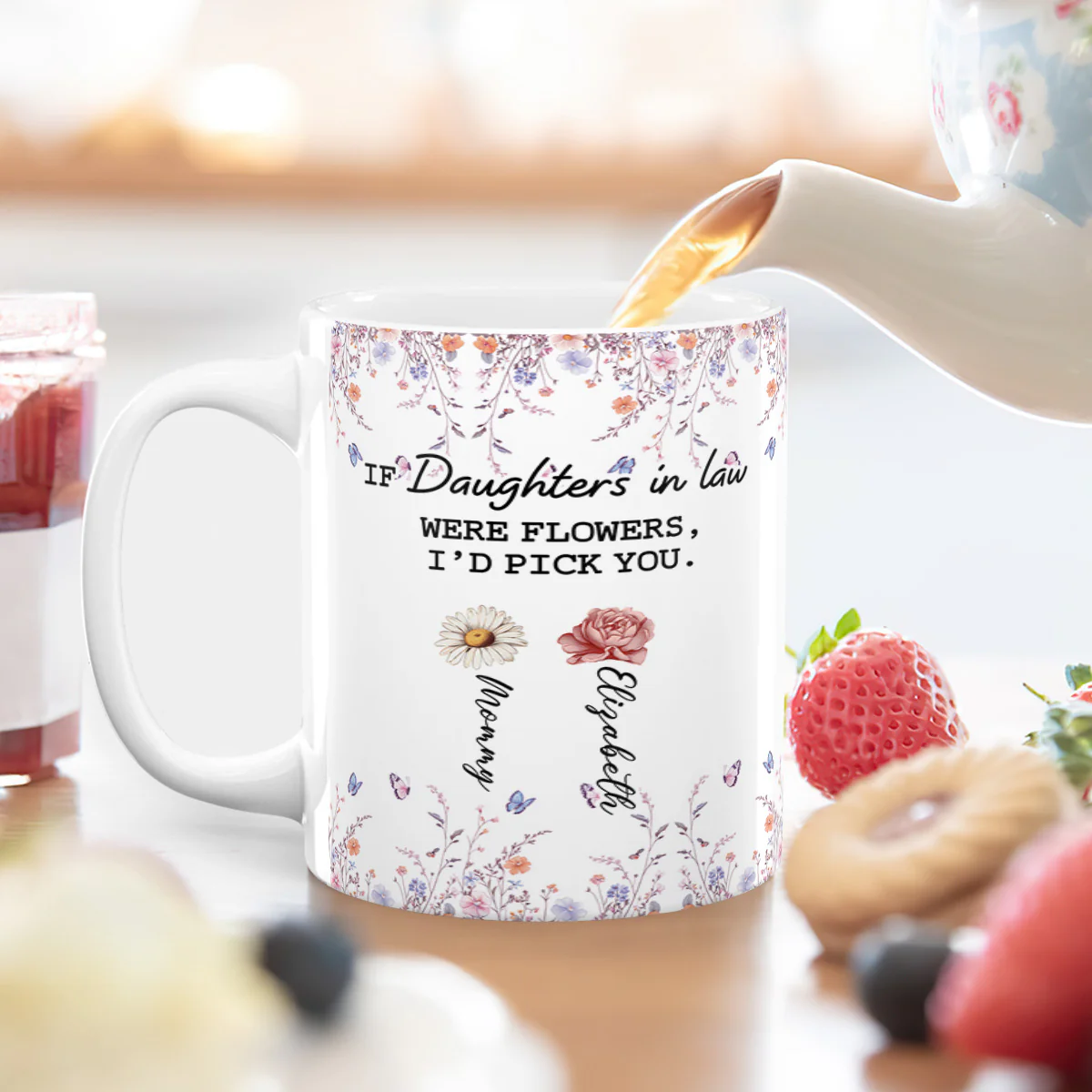 I'd Pick You - Personalized Mug - Image 4