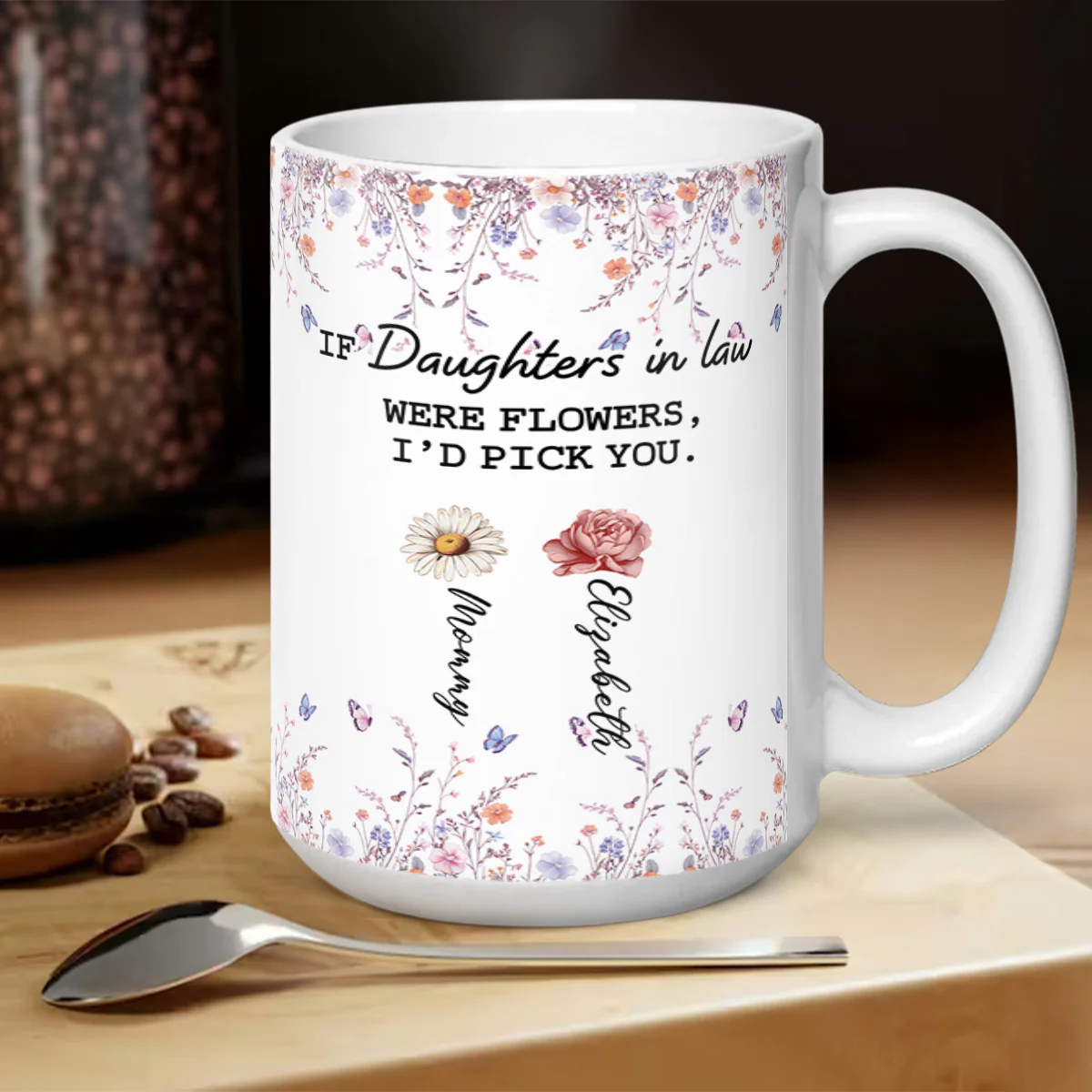 I'd Pick You - Personalized Mug - Image 5