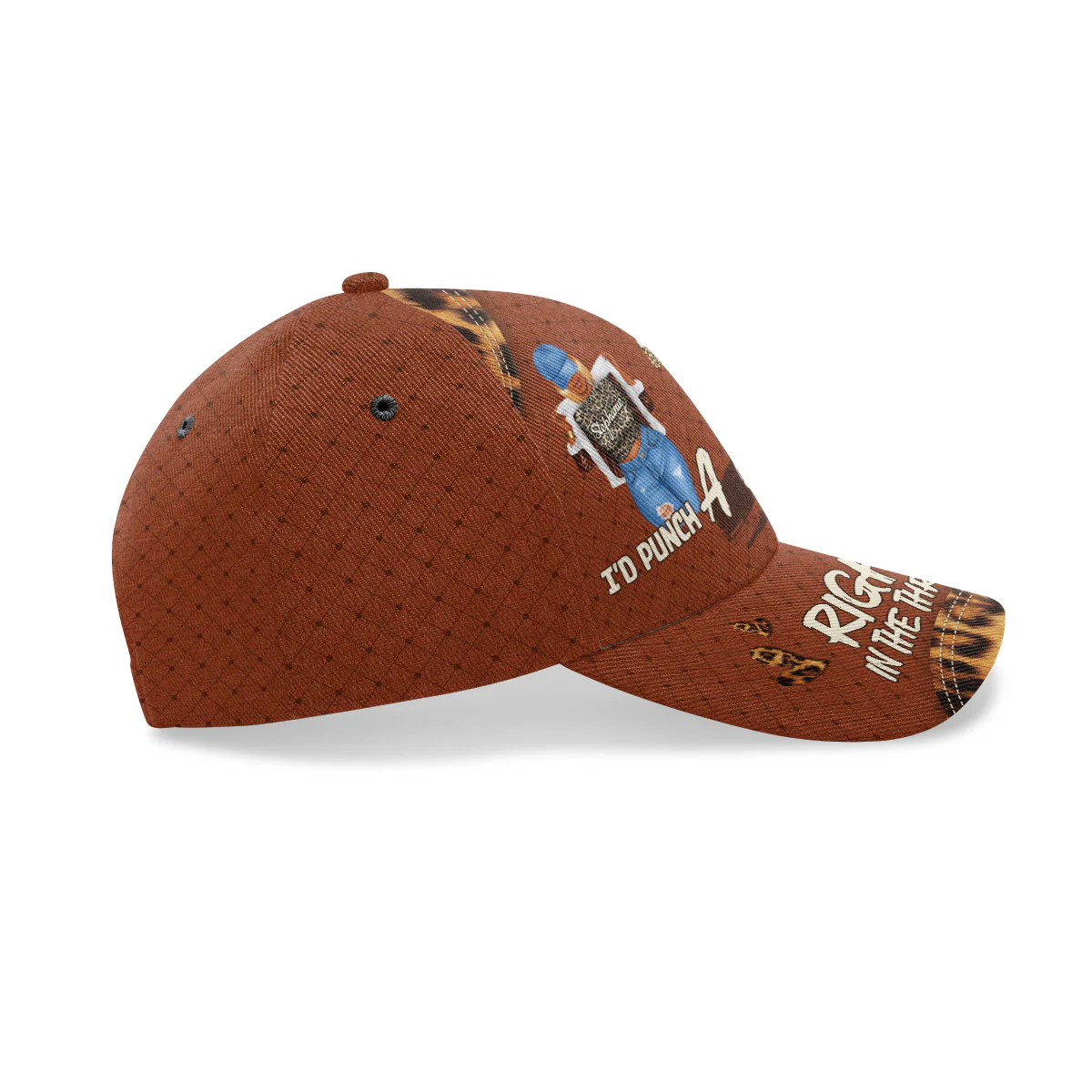 I'd Shank A Bitch For You - Personalized Classic Cap - Image 4