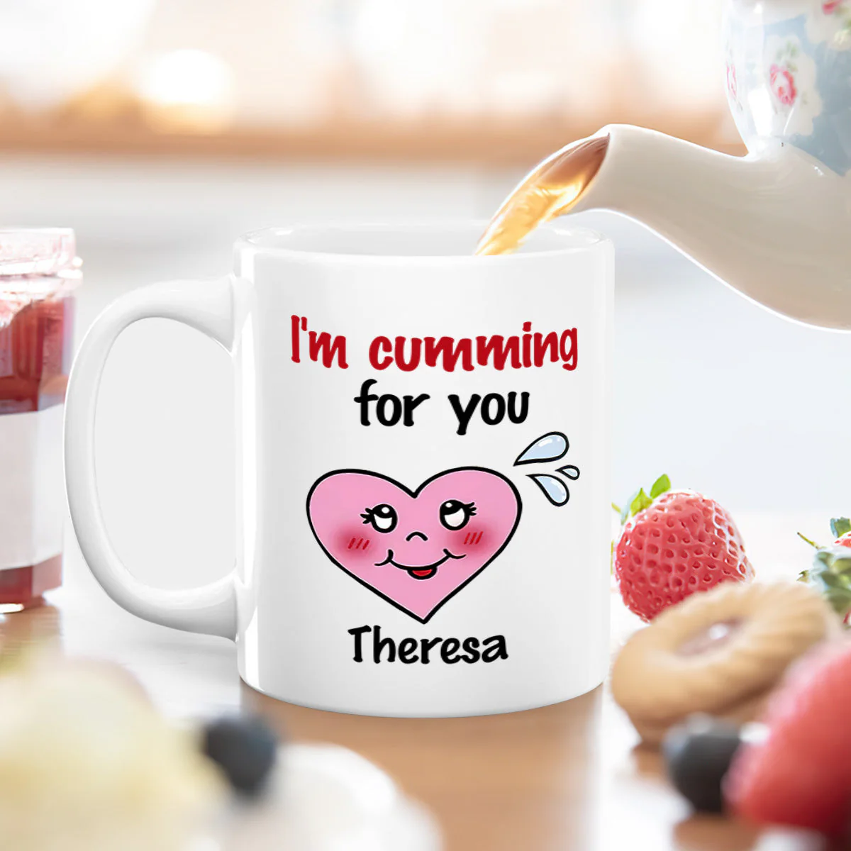 I'm For You - Personalized Mug - Image 4