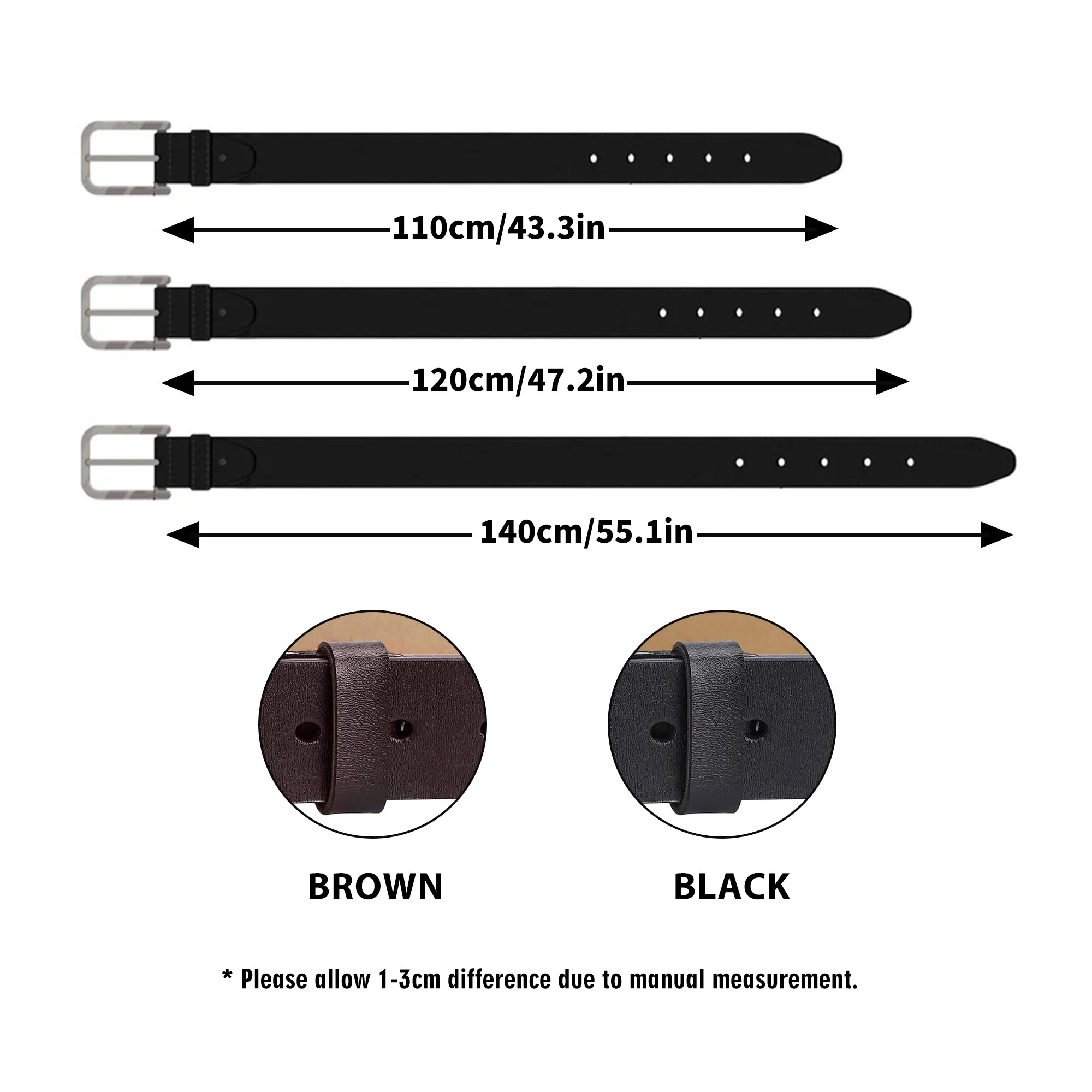 I'm Proud Of You - Personalized Engraved Leather Belt - Image 8