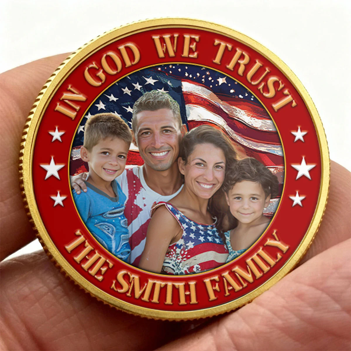 In God We Trust - Personalized Commemorative Coin